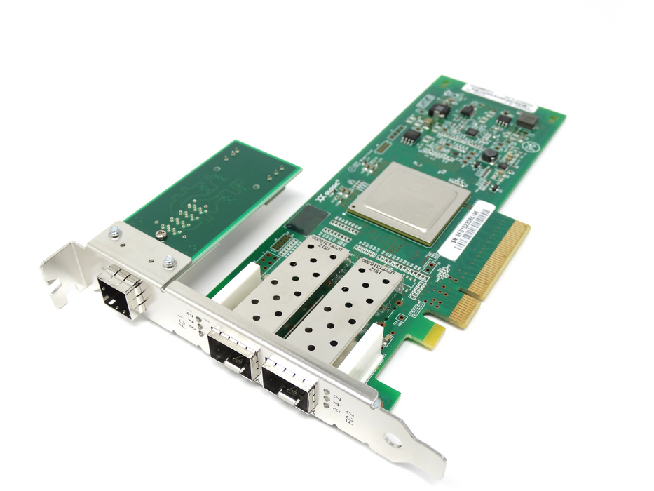 QLogic Dual Port 8Gb PCI-E FC Network Adapter w/ SAS Expander & SFP (QLOGIC-QLE2562-WB)