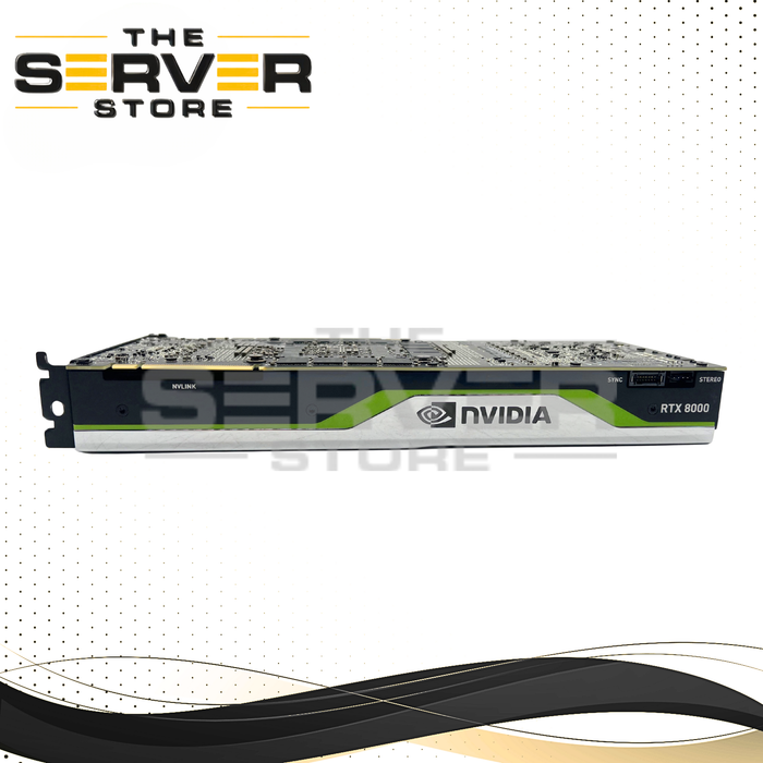 NVIDIA Quadro RTX 8000 48GB GDDR6 Active Workstation GPU for AI Deep Learning Rendering 699-5G150-0500-302