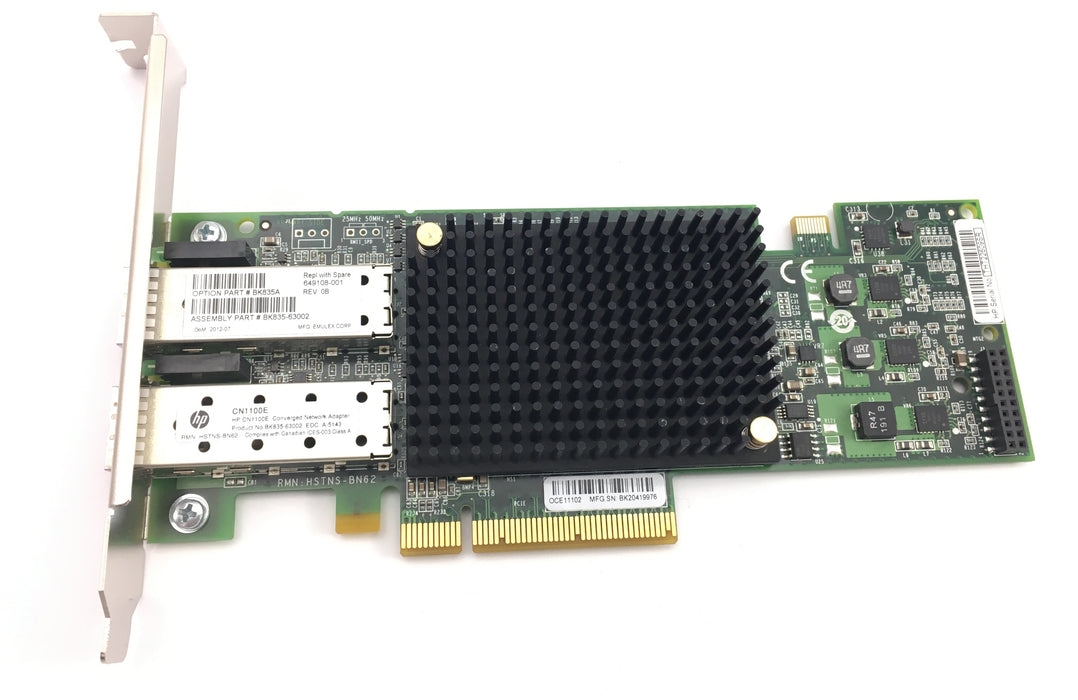 HP Cn110E Dual Port 10Gbps Converged Network Adapter (CN110E)