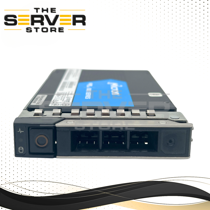Micron 15.36TB NVMe U.2 PCIe Gen 3.0 x4 RI SFF 2.5" SSD 9300 PRO Series Enterprise MTFDHAL15T3TDP For Dell PowerEdge Server (Dell PowerEdge G15th Included)