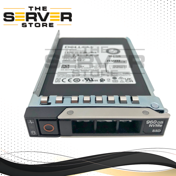 Dell 960GB NVMe U.2 x4 RI SFF 2.5" U.2 SSD Samsung PM9A3 MZ-QL29600 06HYWM 6HYWM