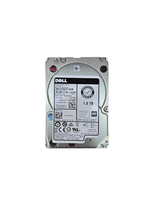 RVDCJ Dell Entperise 1.8TB 12Gbps SAS 2.5'' HDD Hard Drive (RVDCJ)