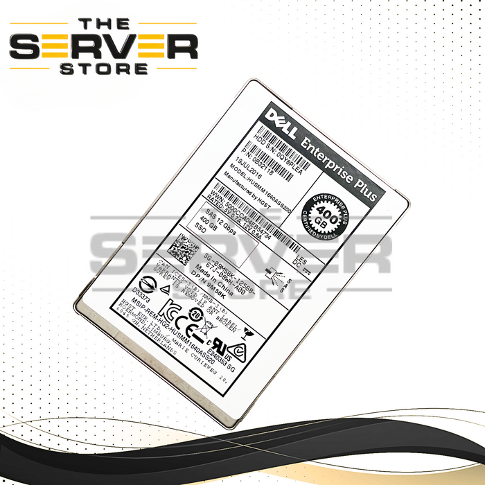 Dell Enterprise Plus 400GB SAS 12G SFF 2.5" SSD HUSMM1640ASS200 0B32118 (No Tray)