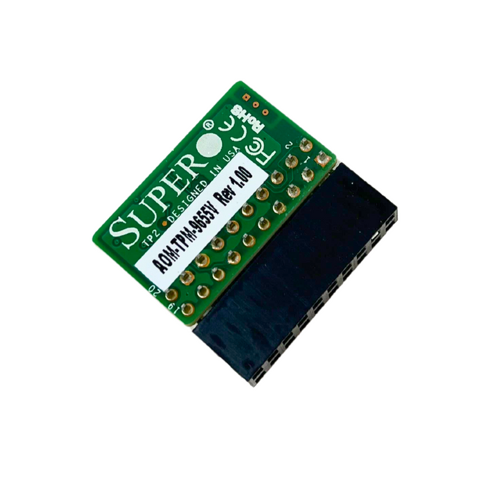 Supermicro Server Security Chip Add-On 20-Pin TPM Trusted Platform Module AOM-TPM-9655V