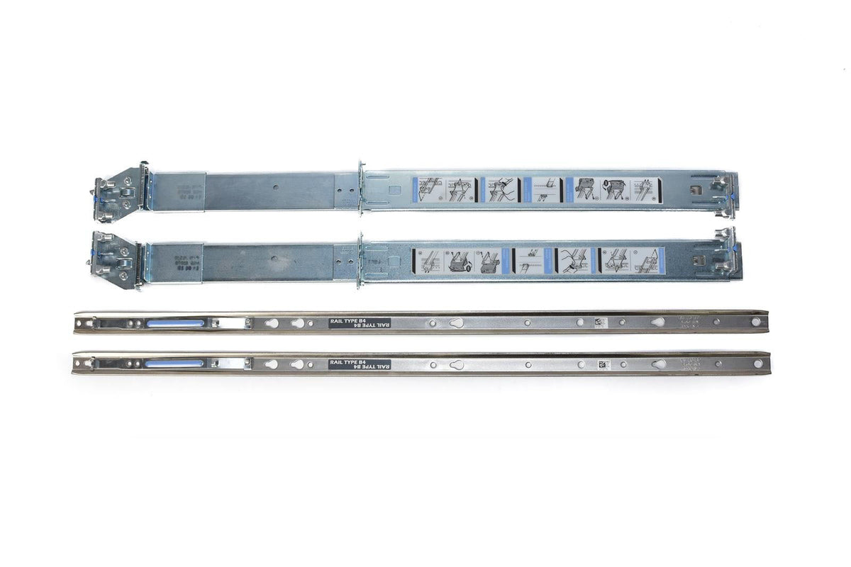 dell r510 r520 r530 r720 r820 static rail kit 2 4 post... Dell PowerEdge R510 R515 R520 R720 R730 2U Ready Rail Kit (0J642R ...