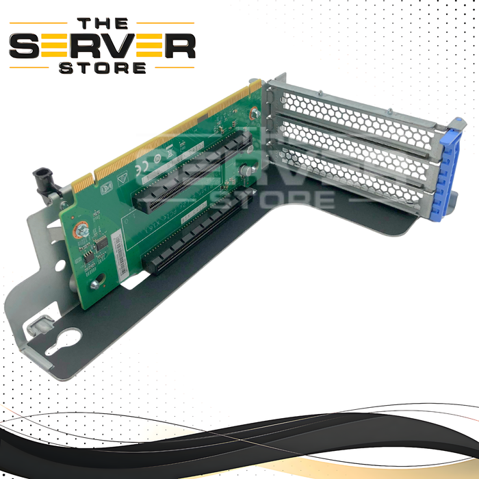 Lenovo ThinkSystem SR550 / SR650 2x PCIe3 x16 2U Riser 2 Card, With Metal Cage. P/N: 1GV295.
