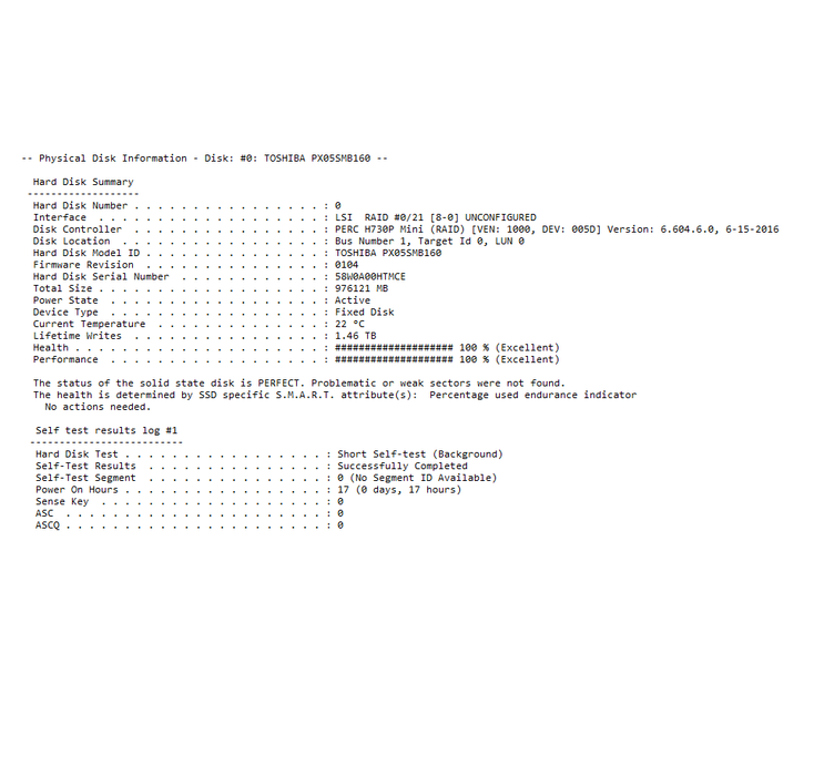 Cisco/TOSHIBA 1.6TB 2.5" 12Gb/s SAS SSD Solid State Drive (Gen 2) (UCS-C3X60-12G2160)