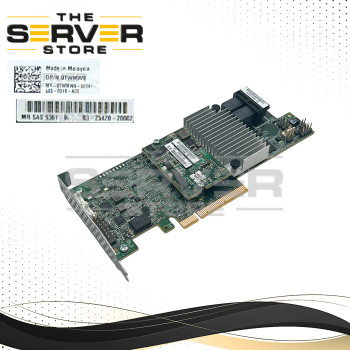 Dell MegaRaid SAS 9361-8I 1G Raid Controller Card 0TWMW9 TWMW9
