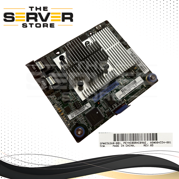 HPE Smart Array P408i-a SR Gen10 2-Port (8-Lane) Flex 12G SAS/SATA 2GB Cache RAID Controller Card 804331-B21 836260-001