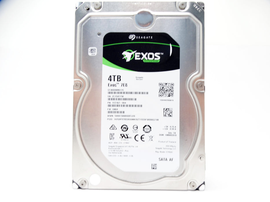 Seagate Exos 7E8 4TB 6Gbps SATA 3.5'' Enterprise HDD Hard Drive (1YZ107-004)