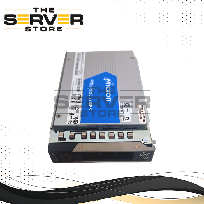 Dell 8TB NVMe U.2 PCIe 3.0 SFF 2.5 SSD Micron 9200 ECO MTFDHAL8TATCW 008NM3 08NM3