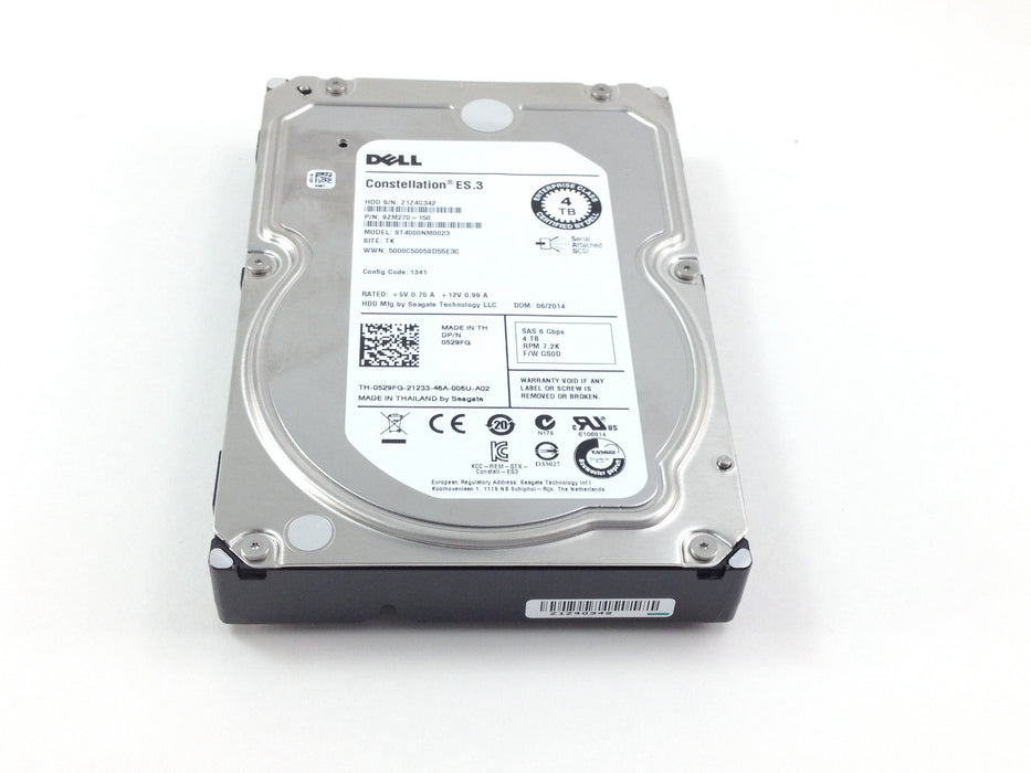 Dell Constellation 4TB 7.2K 6Gbps SAS 3.5â?? LFF Hard Drive (9ZM270-150)