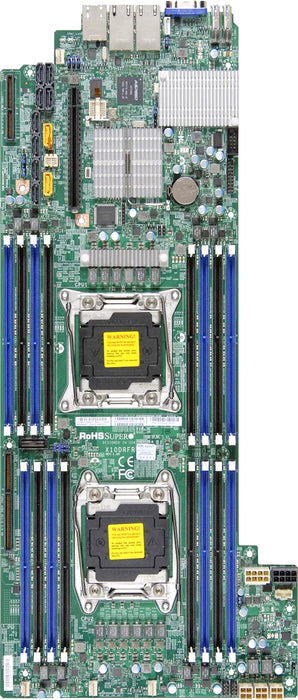 Supermicro NVMe Motherboard Dual socket R3 (LGA 2011) E5-2600 v4â? /v3 (X10DRFR-N)