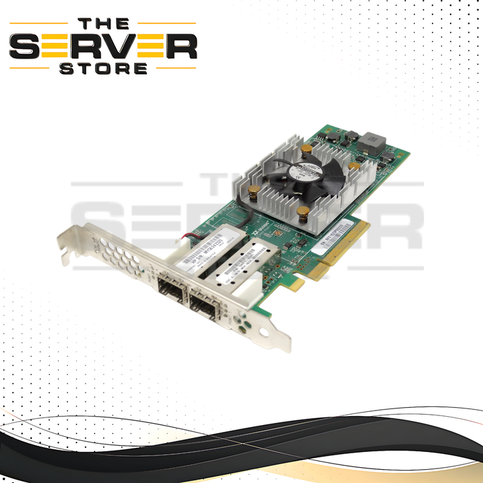 HPE StoreFabric SN1000Q QLogic QLE2662 16Gb Dual Port Fiber Channel PCIe 3.0 x4 Host Bus Adapter (HBA) QW972-63001 699765-001