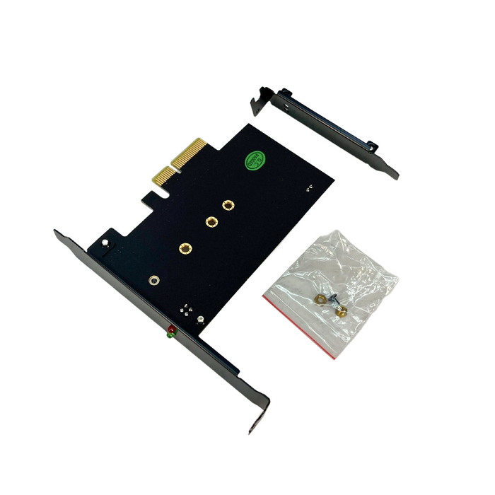 Rivio PCI-E Express 3.0 Riser M.2 Adapter Card (PCENGFF-N03)