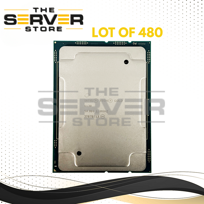 (LOT) Intel Xeon Gold 6130 2.10GHz 16 Core 22MB FCLGA3647 CPU SR3B9