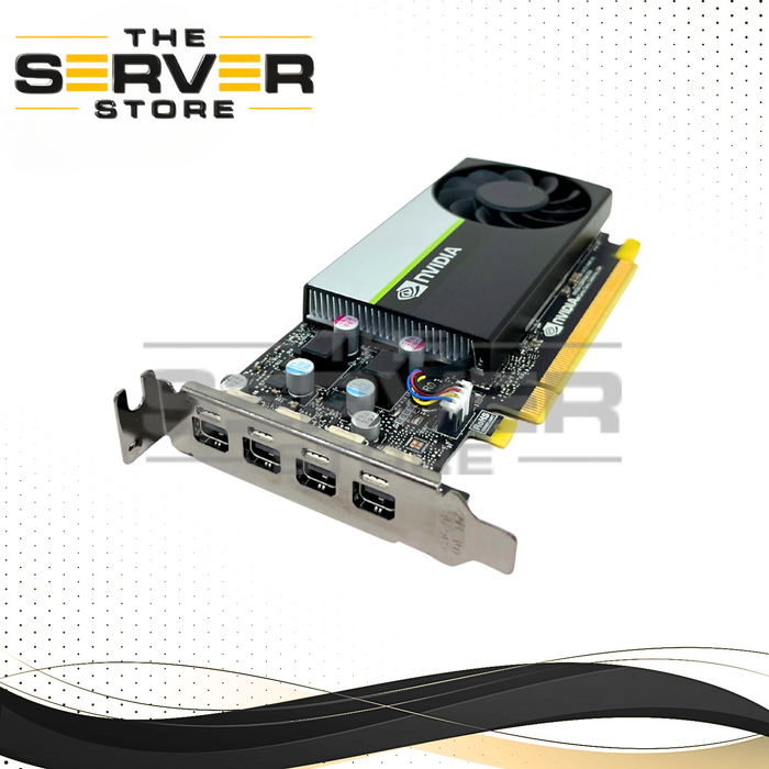 Dell NVIDIA T1000 4GB GDDR6 Quad DisplayPort Low Profile GPU 08FFPN 8FFPN