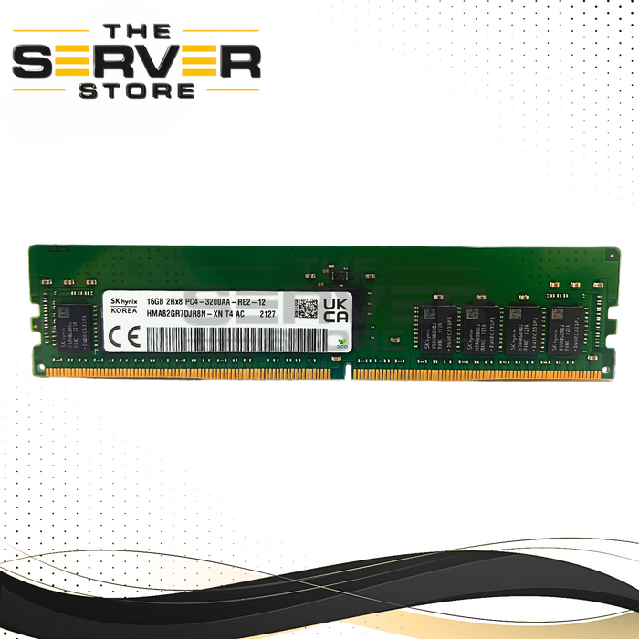 SK Hynix 16GB 2Rx8 DDR4-3200 PC4-25600 ECC Registered Memory HMA82GR7CJR8N-XN