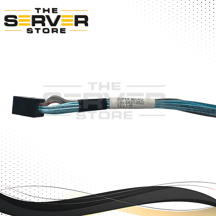 Supermicro 50cm Internal MiniSAS to 4-Port SATA Cable CBL-SAST-0532