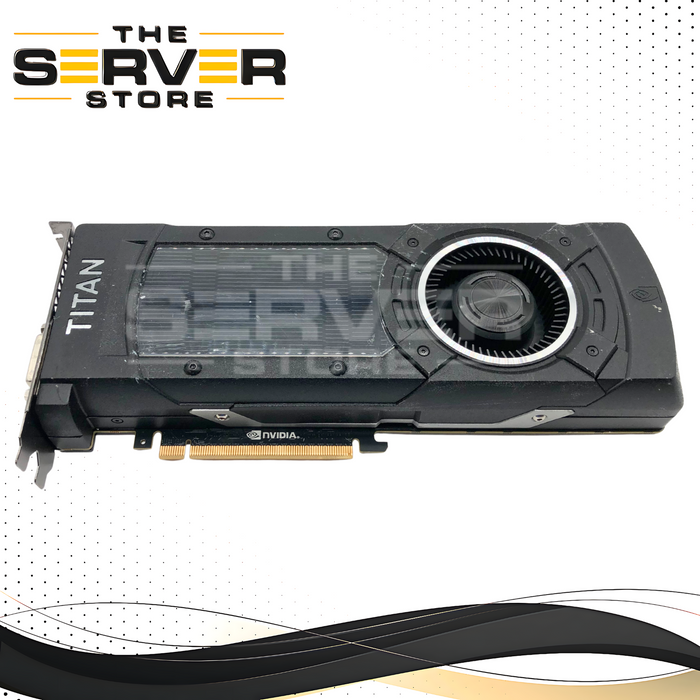 NVIDIA GeForce GTX TITAN X 12GB GDDR5X Pascal Gaming & Workstation Graphics Card. DVI, HDMI, 3x DisplayPort. P/N: 900-1G600-0000-000.