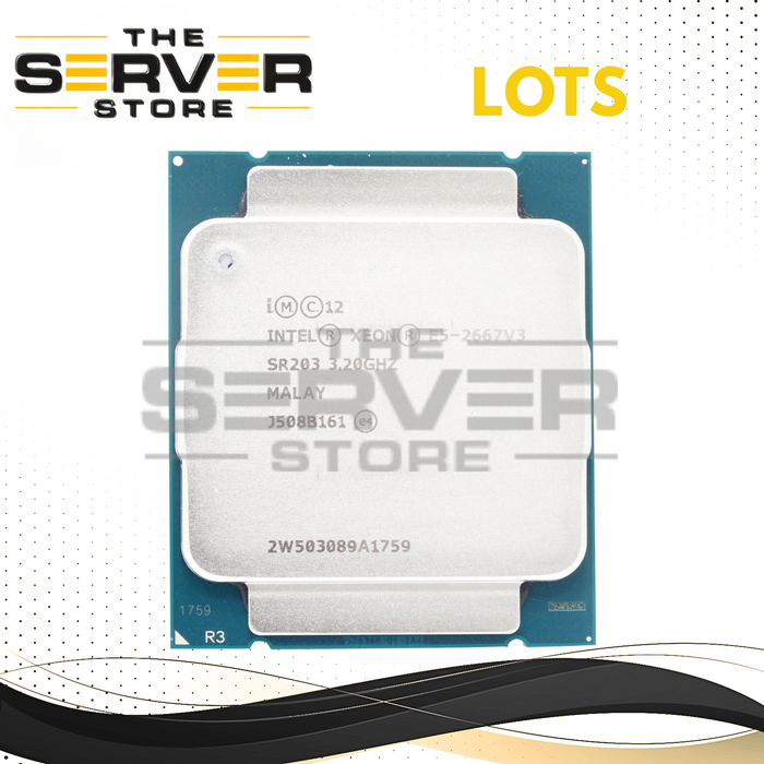 Intel Xeon E5-2667v3 3.20GHz 8 Core 20MB 135W FCLGA2011-3 CPU (LOT) SR203