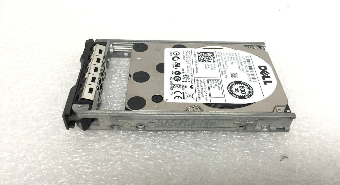 DELL 600GB 10K 6GBPS SAS 2.5'' HARD DRIVE (96G91)