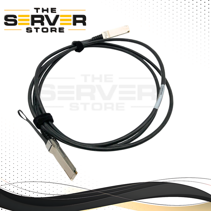 Mellanox NVIDIA 3 Meter (9.8ft) 100GbE QSFP28 to QSFP28 Passive Direct Attach Copper (DAC) Twinax Cable. P/N: MCP1600-C003E30L.