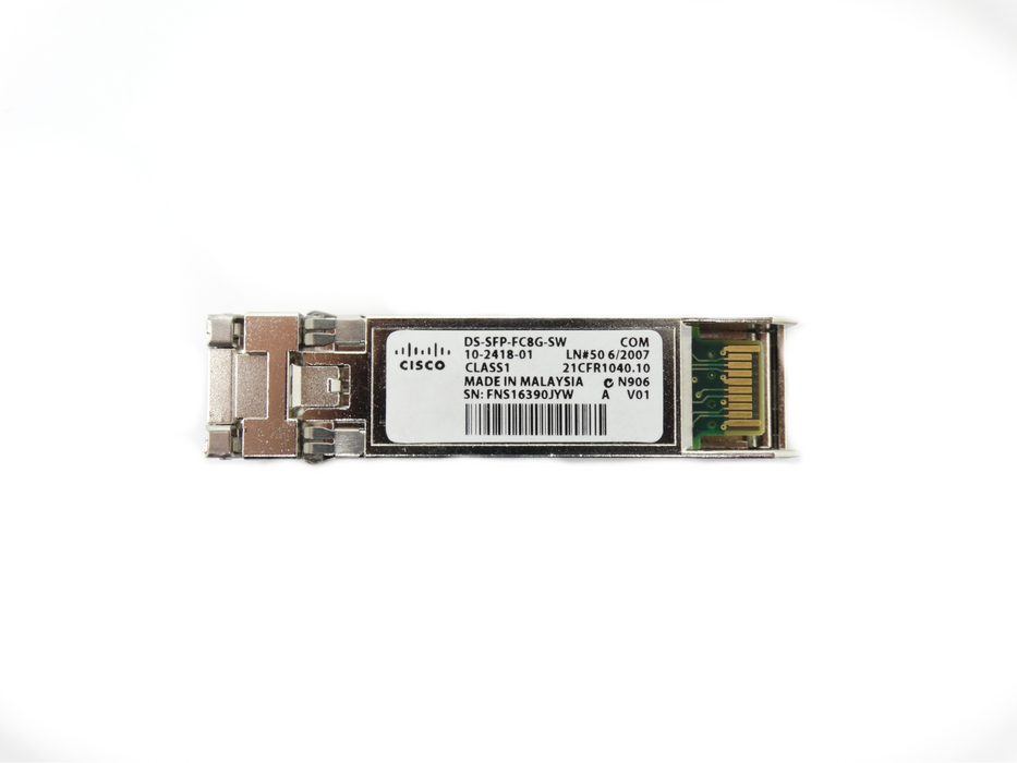 Cisco 8GB SFP+ Transceiver Module (DS-SFP-FC8G-SW)