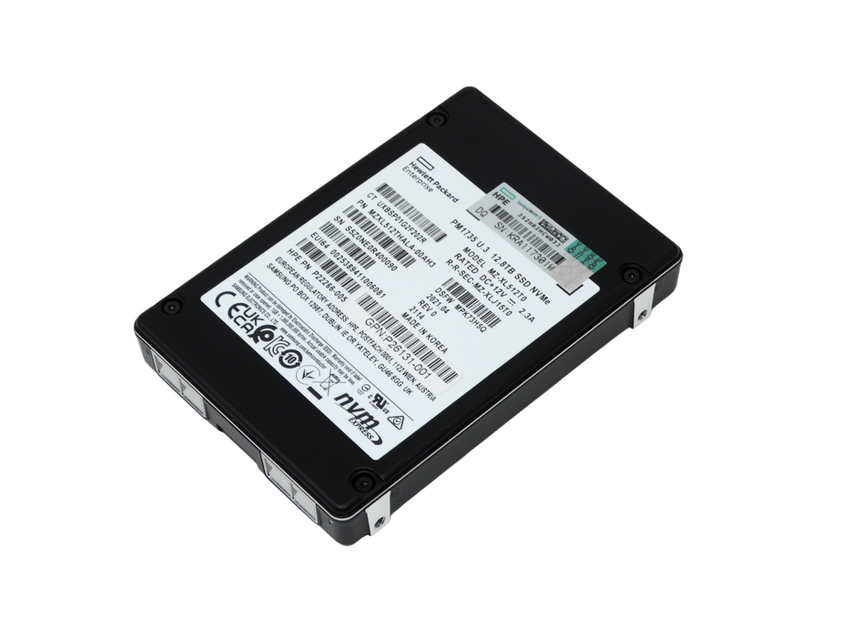 HPE Samsung PM1735 12.8TB U.3 NVMe 2.5'' SCN SSD Solid State Drive (P22266-005)