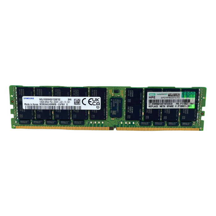 HP 128GB 4DRx4 PC4-2933Y-L DDR4 LRDIMM ECC Registered Memory (P16001-001)