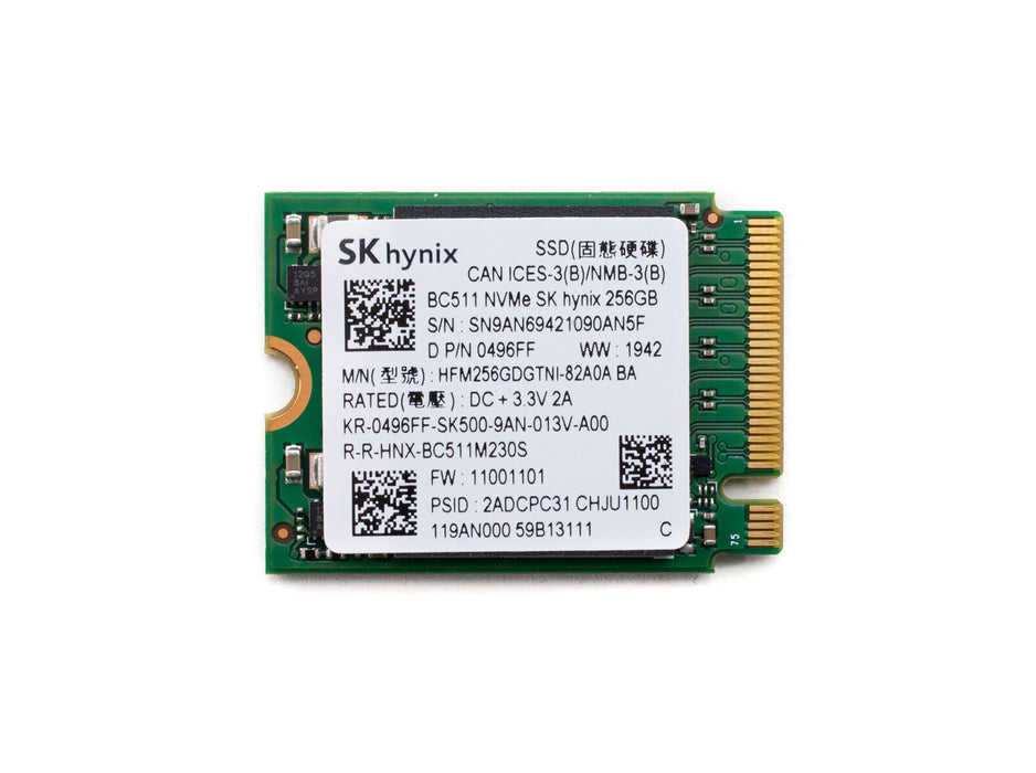 DELL SK Hynix BC511 256GB NVMe SSD Solid State Drive (0496FF)