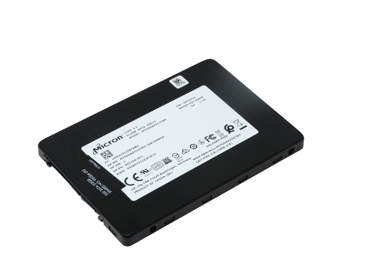 Micron 1100 512GB TLC SATA 6Gbps 2.5'' SFF SSD Solid State Drive (MTFD ...