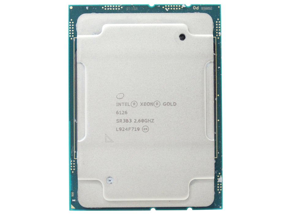 Intel Xeon Gold 6126 12 Core 2.6GHz 19.25MB CPU Processor (CD8067303405900)