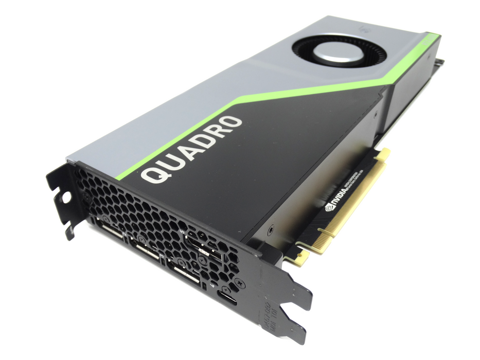 DELL Quadro RTX 6000 Turing GPU 24GB 4608 CUDA 384-bit GDDR6 PCIe Graphics Card (900-5G150-0150-000)