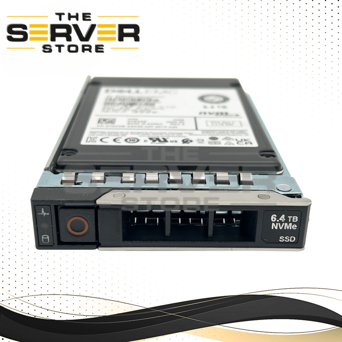 Dell EMC 6.4TB NVMe x4 U.2 PCIe 4.0 SFF 2.5'' SSD Samsung PM1735 0H8D5M H8D5M
