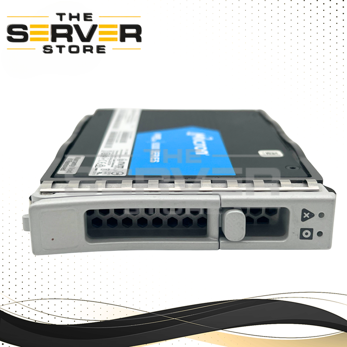 Micron 15.36TB NVMe U.2 PCIe Gen 3.0 x4 RI SFF 2.5" SSD 9300 PRO Series Enterprise MTFDHAL15T3TDP (Cisco UCS 2.5" Tray Included)