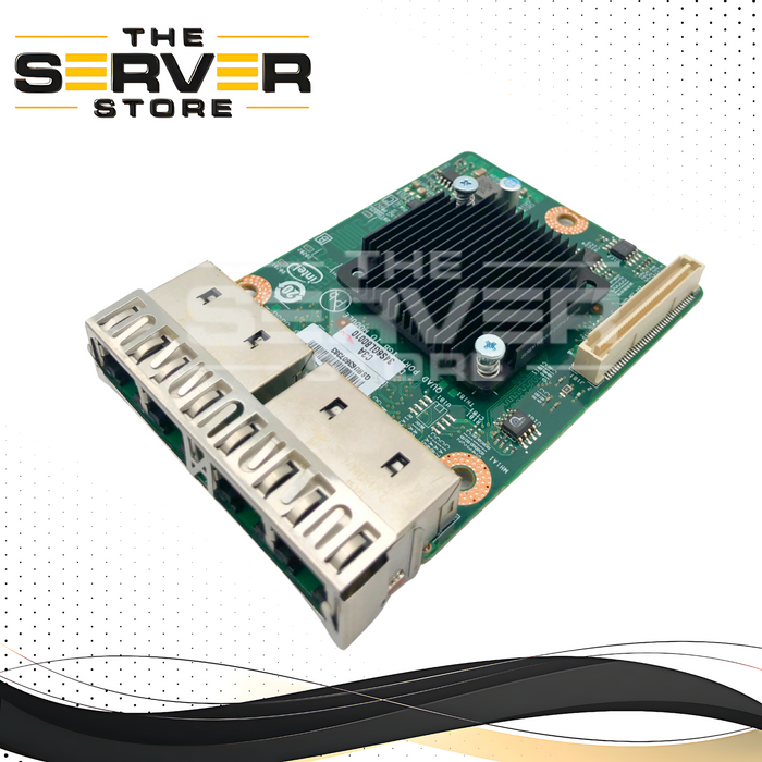Intel Quad-Port 1GbE RJ-45 I/O Expansion Module. Based on Intel 82580 Controller. P/N: SYM-340-1138-00.
