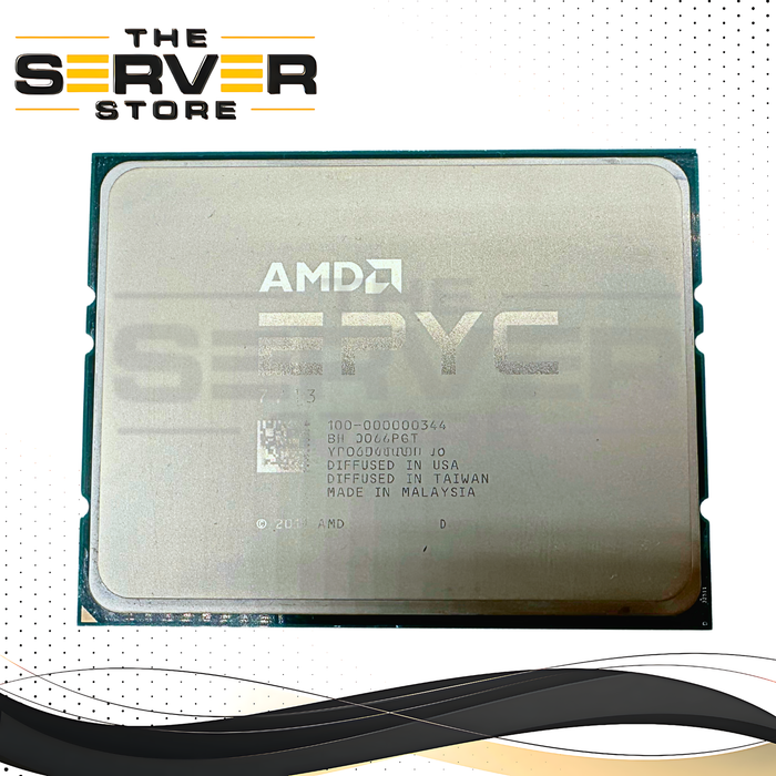 (UNLOCKED) AMD EPYC 7713 2.00GHz 64 Core 256MB 225W Socket SP3 CPU 100-000000344