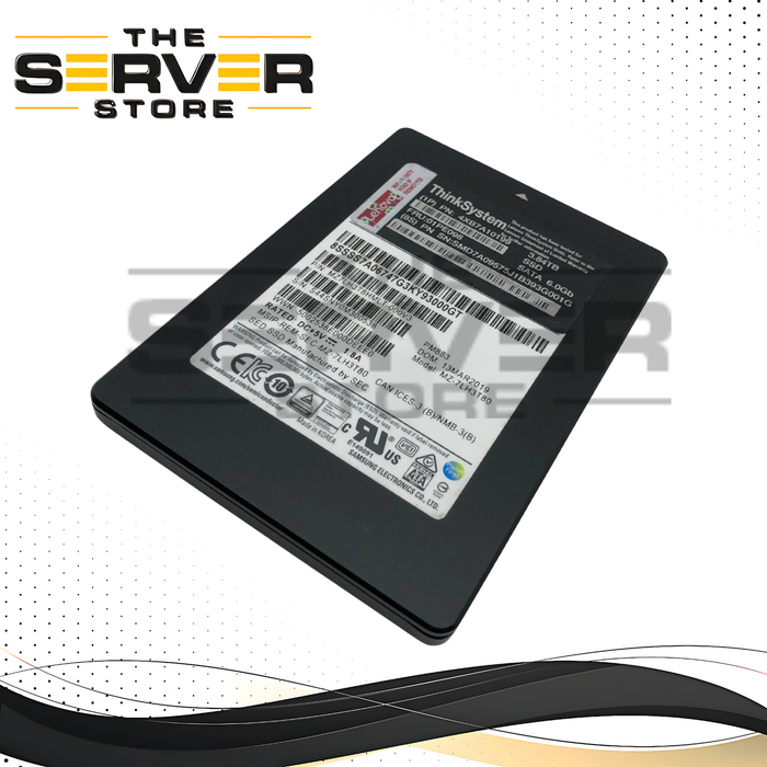 Lenovo 3.84TB SATA 6G RI SFF 2.5" SSD Samsung PM883 MZ-7LH3T80 4XB7A10199 01PE098