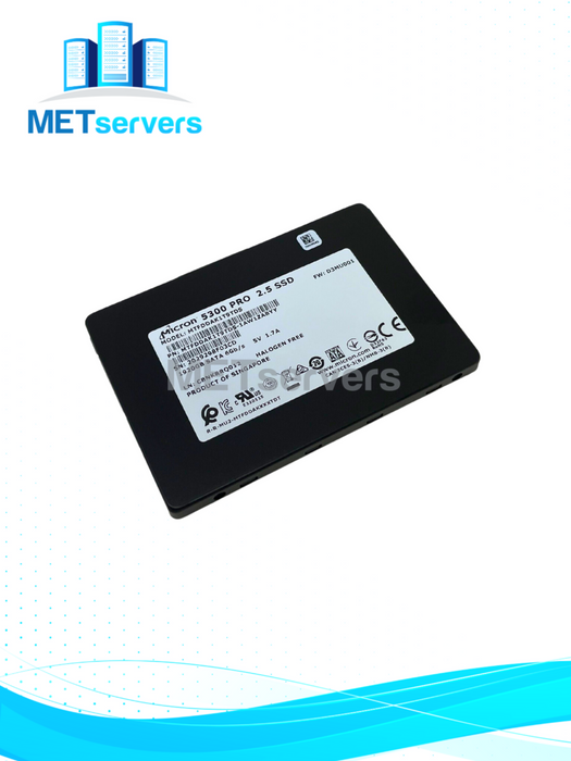 Micron 5300 PRO 1.92TB SATA 6Gb?s 2.5" SSD Solid State Drive(MTFDDAK1T9TDS-1AW1Z)