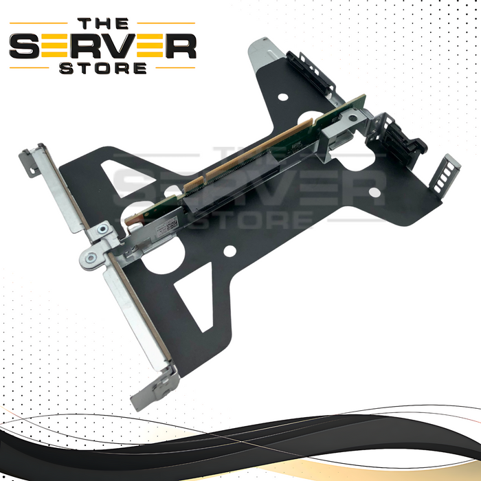 Dell PowerEdge R250 / R350 Server PCIe Gen4 x16 Riser Card Assembly with Cage. P/N: 3WNVY, 03WNVY.