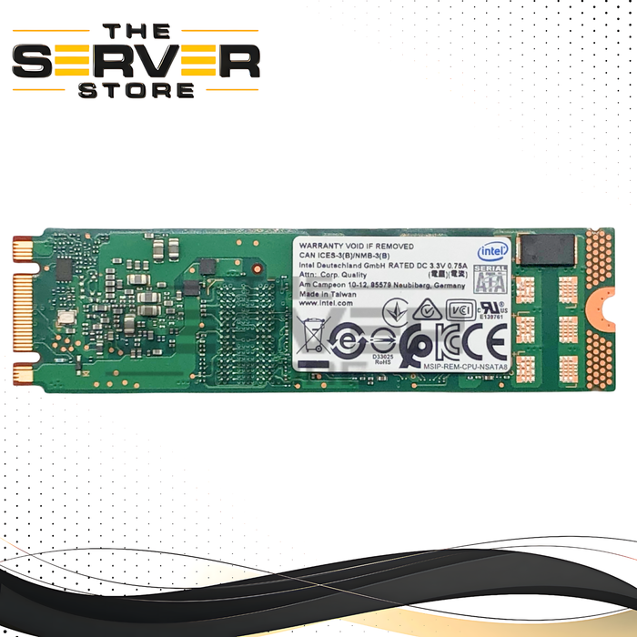 Dell Intel 480GB SATA 6Gb/s Read Intensive M.2 2280 Solid State Drive (SSD), For BOSS Card. P/N: 7FXC3, 07FXC3.