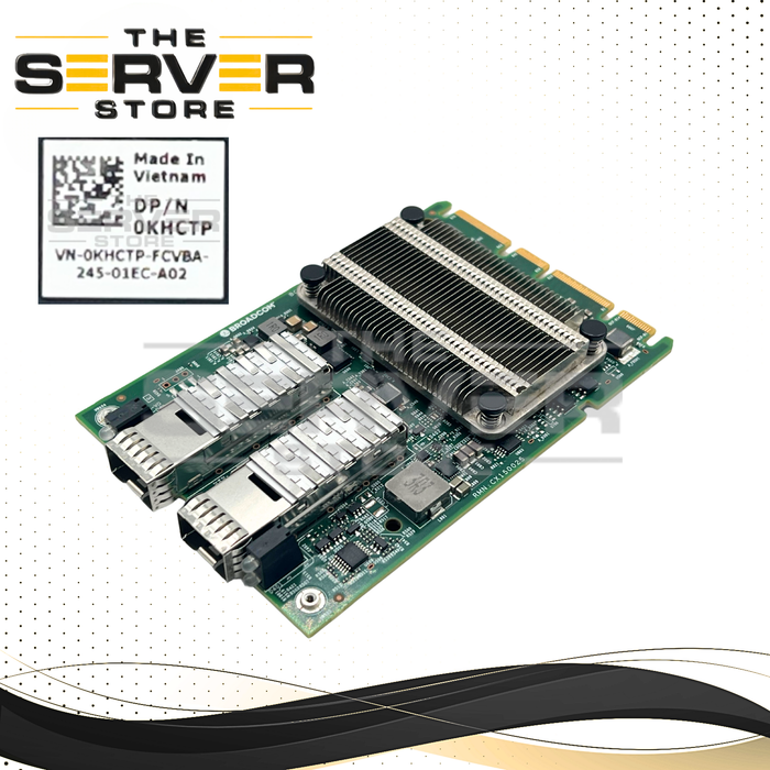 Dell Broadcom 57414 Dual Port 25Gb SFP28 OCP 3.0 Network Card (NIC) PowerEdge Server 0KHCTP KHCTP