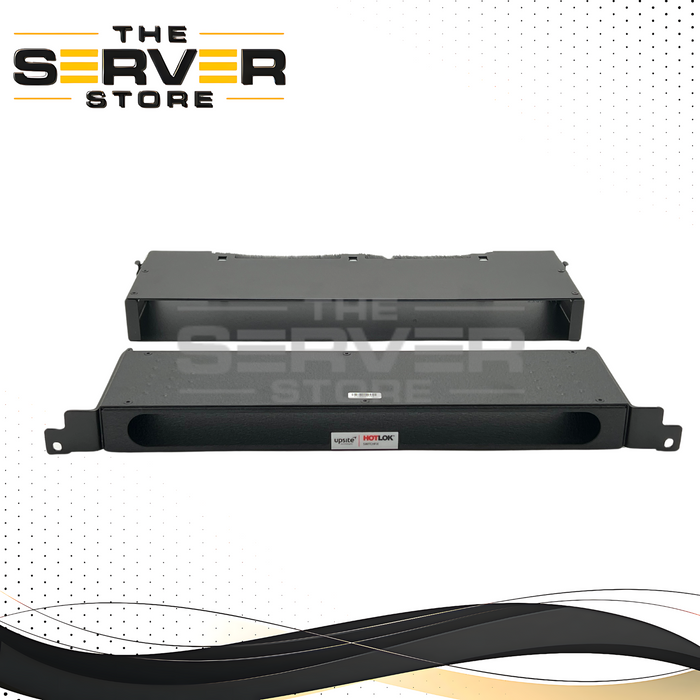 HPE Upsite HotLok SwitchFix 1U Rear Intake Airflow Duct SF001-PR1 Q8Y33A