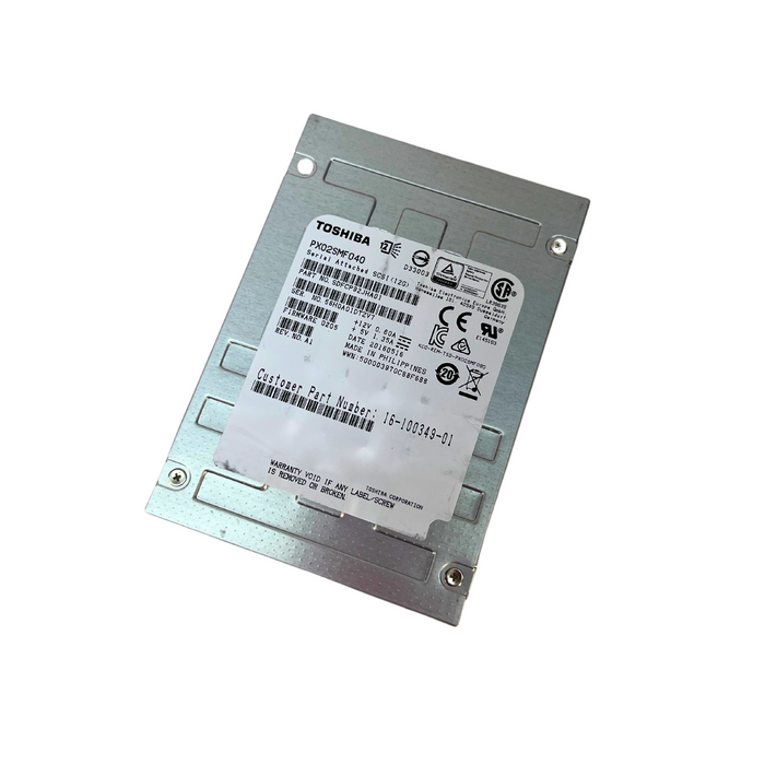 TOSHIBA SSD PX02SMF040 400GB 12GBPS SAS 2.5'' SOLID STATE DRIVE (KCC-REM-TSD-PX02SMF080)