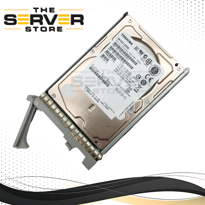 Cisco Toshiba MK3001GRRB 300GB SAS 15K RPM 2.5" Hard Disk Drive (HDD) with Cisco Tray. P/N: 58-100175-01.
