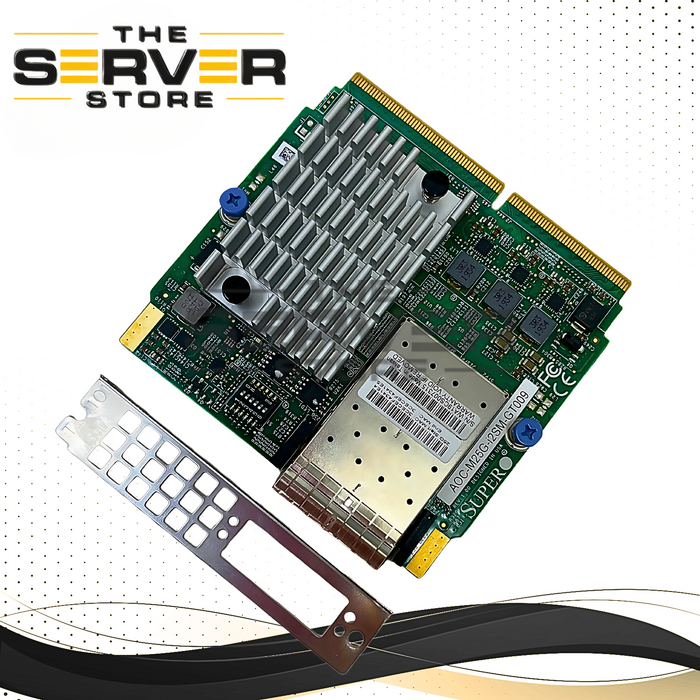 Supermicro Dual-port 25GbE With 2 SFP28 Ports Based on Intel Network Card NIC (AOC-M25G-i2SM-GT009)