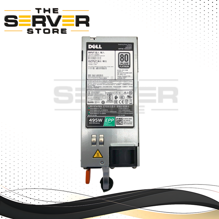 Dell PowerEdge R630 R730 R730XD R530 R640 495W EPP Power Supply (DPS-495BB)