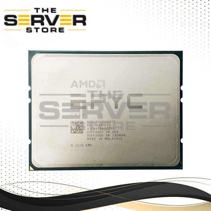 AMD EPYC 7H12 2.6GHz 64 Core 256MB 280W SP3 CPU (Dell Locked) 100-000000055