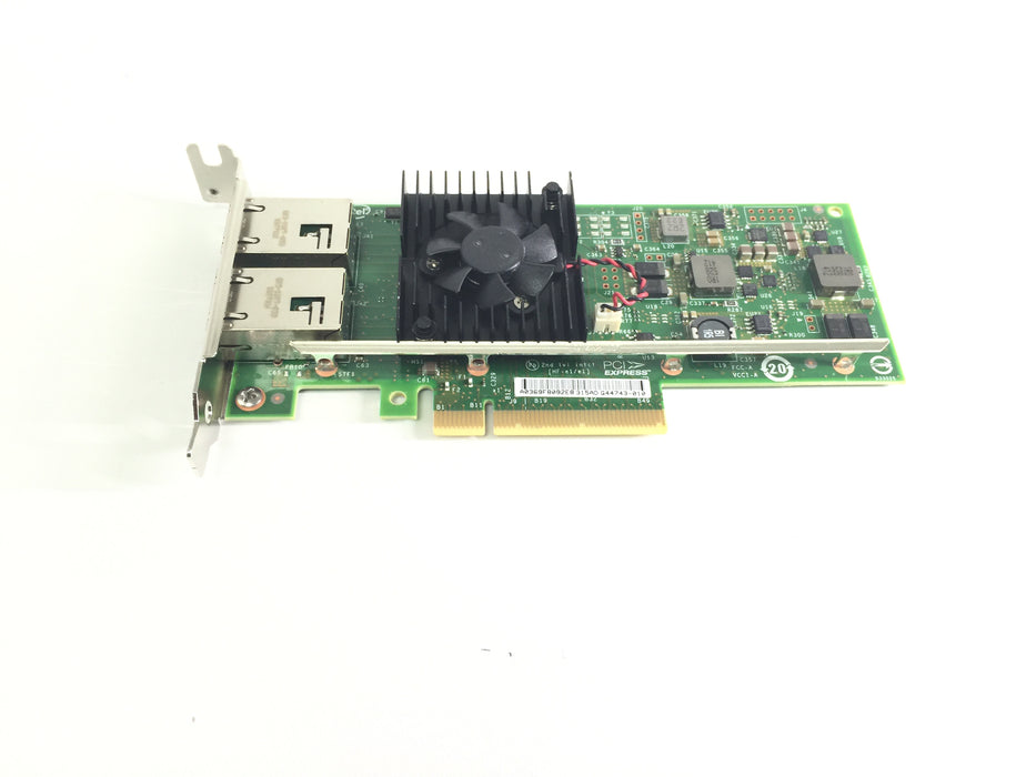 Dell Intel X540-T2 Dual Port 2x 10GbE RJ-45 PCIe NIC Network Adapter (3DFV8)